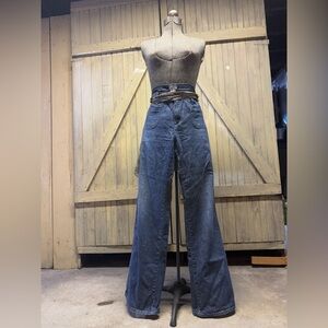 Cyrillus Dark Blue Flare Jeans